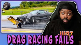 DRAG RACING CAN BE DANGEROUS DRAG RACE CRASHES AND FAILS REACTION [upl. by Marjorie]