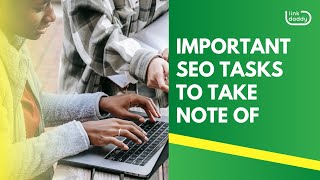 Important SEO Tasks to Take Note Of [upl. by Manya]