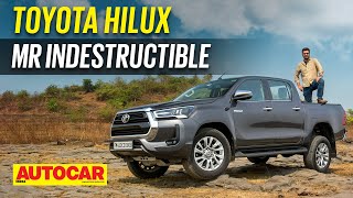 Toyota Hilux review  The legendary Toyota pickup  First Drive  Autocar India [upl. by Jeramey540]