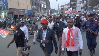 Acquittement Vital Kamerhe ses sympathisants de Bukavu manifestent leur joie malgré la nuit [upl. by Anastase]