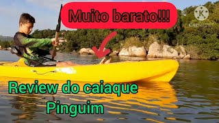 Review caiaque pinguim cayaker caiaque mais barato no mercado [upl. by Morey]