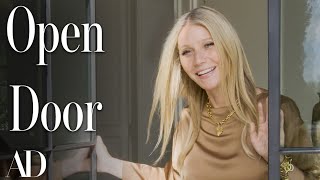 Inside Gwyneth Paltrows Tranquil Family Home  Open Door  Architectural Digest [upl. by Aleedis]