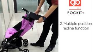 GB Pockit Plus  Lightweight Comfort with Ultra Compact Fold [upl. by Lahcar161]