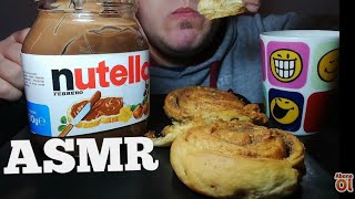 ASMR Türkçe NUTELLA l Türkçeasmr ASMR Haşhaşlı ekmek Nutella l MUKBANG Nutella l [upl. by Nannoc530]