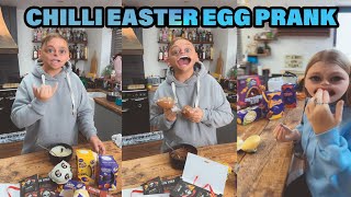 worlds hottest chilli easter egg prank [upl. by Guido]