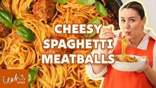 Cheesy Spaghetti Meatballs [upl. by Egdamlat]