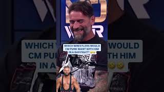 Which Wrestlers Would CM Punk Want To Have His Back In a Bar Fight [upl. by Jacklyn]