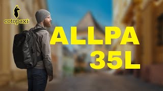 Cotopaxi Allpa 35L Review The Ultimate One Bag Travel Solution  David Does [upl. by Milurd]