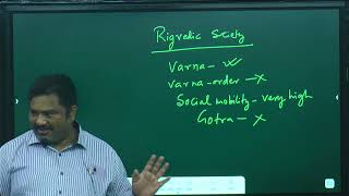 Indian History Rigvedic Period Society  UPSC By Mukesh Sahay Sir [upl. by Tonie557]