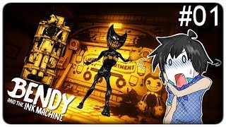 INSEGUITO DA UN CARTONE ANIMATO MALVAGIO  Bendy and the Ink Machine  ep 01 [upl. by Fantasia]