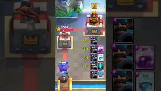 Hunterspells counting damage clashroyale [upl. by Botzow998]