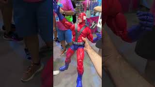 Throwing Around the Marvel Legends Haslab GiantMan at SDCC 2024 [upl. by Fowler]