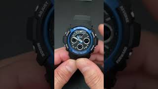 【時間合わせ】GSHOCK AW590 AW591 アナログ [upl. by Dole]