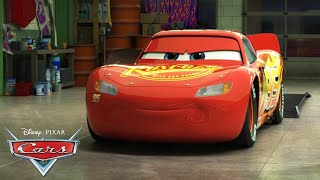 Lightning McQueen Announces Return to Racing  Pixar Cars [upl. by Seldun870]