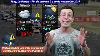 Reporte meteorológico 1250hs Bahia Blanca y zona 7 de noviembre 2024 [upl. by Xymenes722]