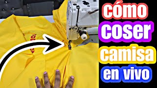 CÓMO COSER RÁPIDAMENTE COSTURAS EN VIVO ✂️ ✅️ ♥️ ✂️ [upl. by Walkling]