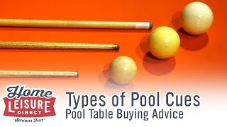 What are the Differences Between the Various Types of Pool and Snooker Cue [upl. by Ise470]