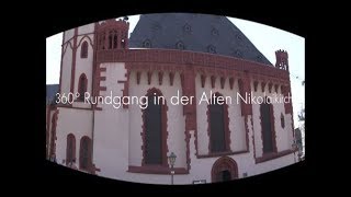 Alte Nikolaikirche Frankfurts Stadtkirchen – Rundgang in 360° [upl. by Artapoelc393]