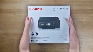 Canon Pixma TS5150 Unboxing [upl. by Westphal624]