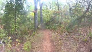 The Blue Trail at Crosstimbers Riding area Lake Draper OKC [upl. by Ethyl296]