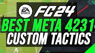 Why 4231 Is The Most META Formation To Give You Wins TACTICS amp INSTRUCTIONS  EA FC 24 [upl. by Lavena653]