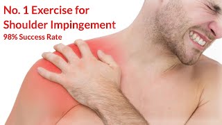 No 1 Shoulder Impingement Exercises 98 Success Rate  FREE Exercise Worksheet [upl. by Nylave718]