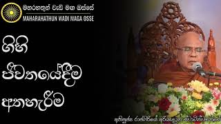 ගිහි ජීවිතයේදීම අතහැරීම පුරුදු කරන්නේ කෙසේද දුර්ලභ ධර්ම සාකච්ඡාව  Ven Rajagiriye Ariyagnana Thero [upl. by Parik]