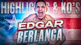 PUERTO RICO PUNCHER Edgar Berlanga HIGHLIGHTS amp KNOCKOUTS  BOXING KO FIGHT HD [upl. by Dell28]