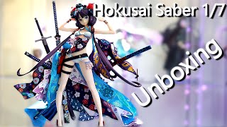 Fate Grand Order Saber Hokusai Unboxing  Hokusai Showcase [upl. by Ataeb]