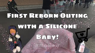 FIRST REBORN OUTING WITH A SILICONE BABY  2023 EPISODE 12  BOOKS AND REBORNS [upl. by Anoi932]