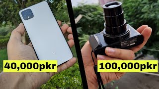 google pixel 4 xl camera vs professional Camera  2023 [upl. by Aroon]