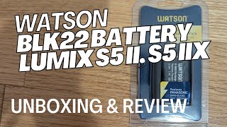 Watson BLK22 battery unboxing amp review [upl. by Kashden]