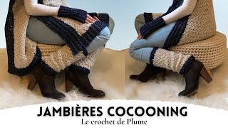 Comment faire des Jambières au crochet  Guêtres  Tutoriel en français  Explications en pas à pas [upl. by Enecnarf502]