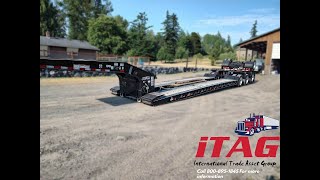 2023 Load King 55 Ton Lowboy Trailer For Sale ITAG Equipment [upl. by Copland814]