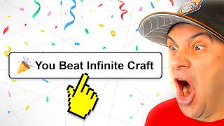 I Actually Beat Infinite Craft [upl. by Anwahsat]