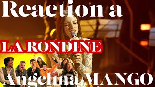 🔴Reaction a LA RONDINE di ANGELINA MANGO🔴 GLORIOSA SERATA DELLE COVER SANREMO 2024 [upl. by Mayrim]