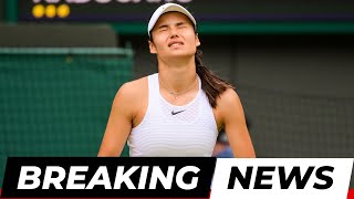 Emma Raducanu out of Wimbledon after painful defeat to qualifier Lulu Sun [upl. by Dahsraf]