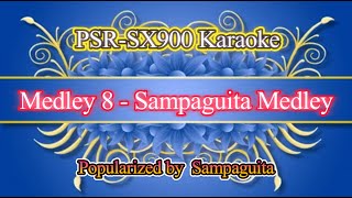 Medley 8 Sampaguita Medley  Sampaguita Video Karaoke [upl. by Adelbert]