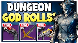 FARM THESE TODAY  Grasp of Avarice Dungeon Weapons GOD ROLL Guide  Destiny 2 Weapon Guide [upl. by Han77]