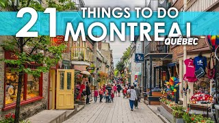 Best Things To Do in Montreal Canada 2024 4K [upl. by Trout]