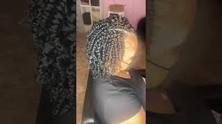 Passion Twist Crochet hairstyle viralvideo passiontwist fyp hair southcarolina [upl. by Adali341]