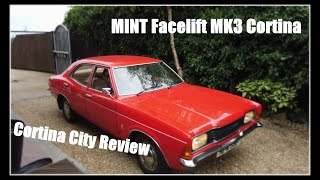 MK3 Ford Cortina 1976 XL 1600  Road Test [upl. by Brunella]