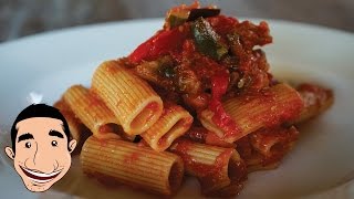 Rigatoni allOrtolana  Vegetarian Pasta Recipes  Italian Food Recipes [upl. by Virgilia148]