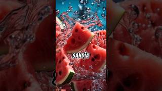 La SANDÍA y sus BENEFICIOS😲 cosasquenosabias tendencias viral sandia top beneficios vida wow [upl. by Assirahc]