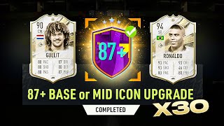 FIFA 23 30 x Guaranteed 87 Base or Mid Icon Packs [upl. by Alliuqaj]