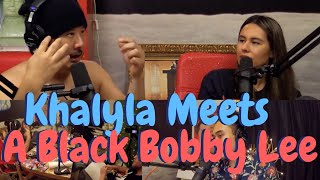 Khalyla Meets A Black Bobby Lee Tigerbelly [upl. by Grefer720]