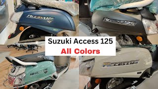 2024 Suzuki Access 125 All New Colors With Price Information [upl. by Yentiw]