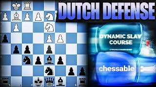 Dutch Defense vs Catalan Chessable [upl. by Atenik]