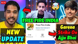 Free Fire India Launch Date  UPDATE 🔥 Garena Strike on Total Gaming 🤯 Desi Gamer Birthday Special [upl. by Brabazon51]