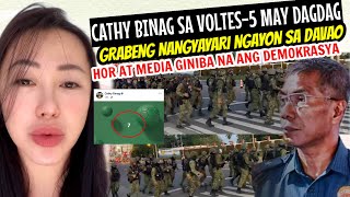 CATHY BINAG may IDINAGDAG sa VOLTES5SINO KAYA MGA PULIS sa DAVAO NANINDAK ULIT BINIGYAN REAKSYON [upl. by Anett]